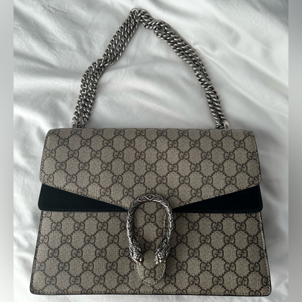 AUTHENTIC GUCCI DIONYSUS GG LARGE SHOULDER BAG